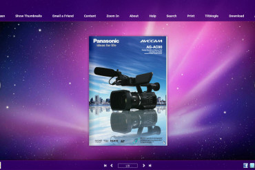 Videocamera HD Panasonic AG-AC 90