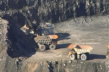 Mighty Rock Truck at Boliden Aitik Copper Mine