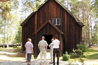 L’antica chiesa in legno di Sodankylä